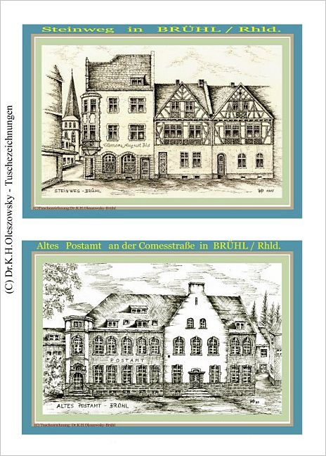 009 Tuschezeichnungen